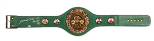 Sugar Ray Leonard Signed Championship Belt